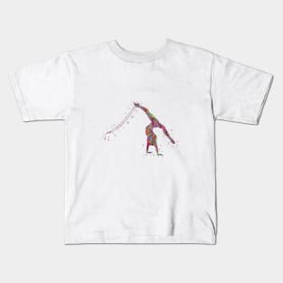 Gymnastics girl Kids T-Shirt